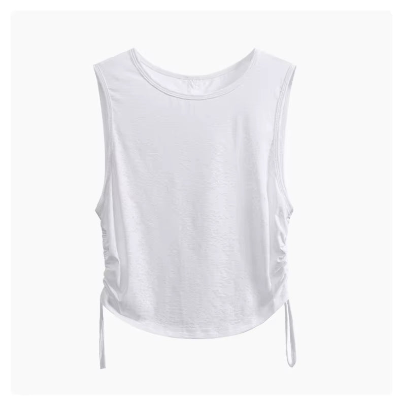 Losvallende Racerback Sporttop