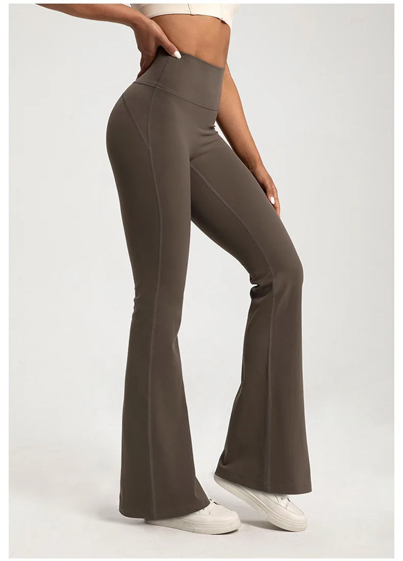 Shaping Flared Sportlegging met High Waist