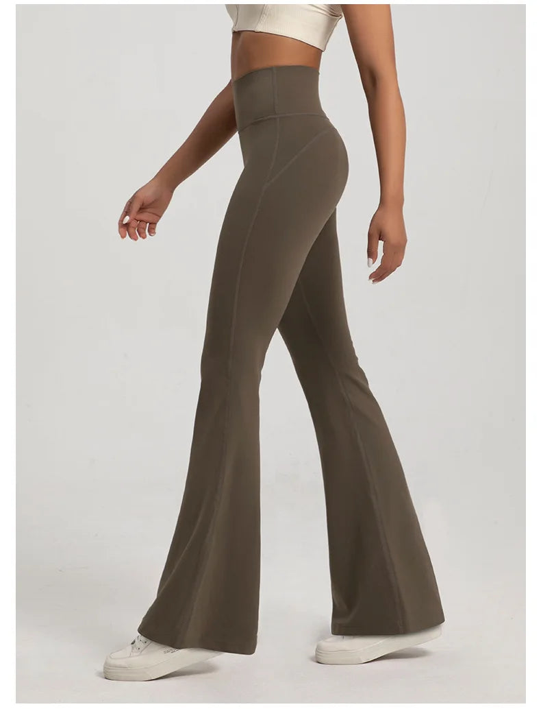 Shaping Flared Sportlegging met High Waist