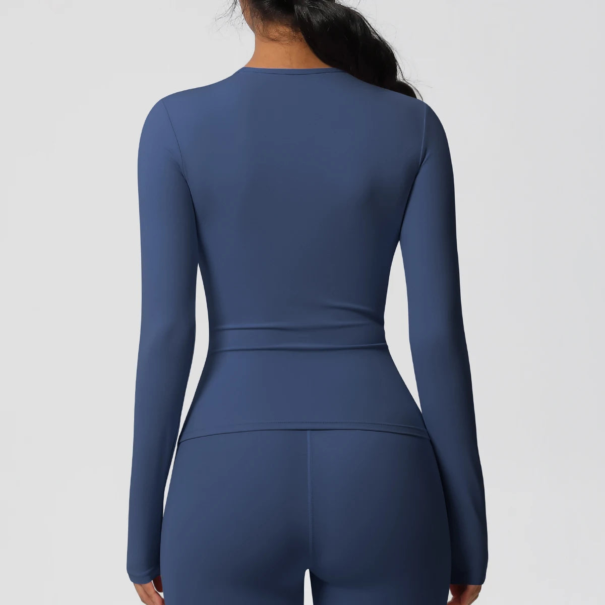 Sneldrogende Sporttop met Lange Mouwen