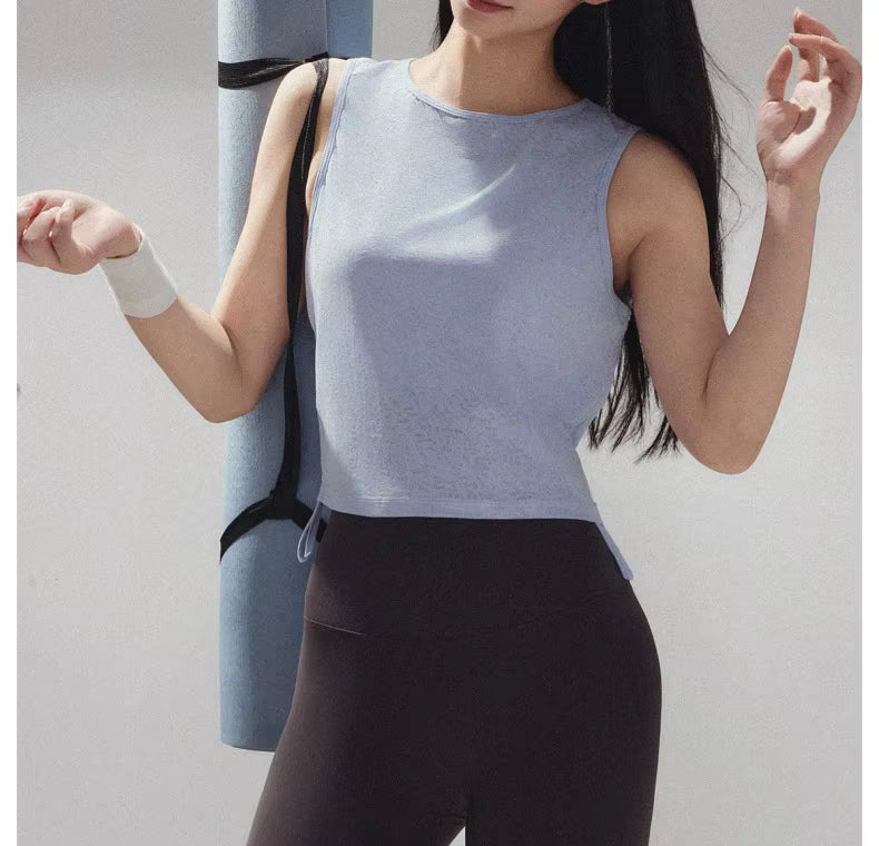 Losvallende Racerback Sporttop