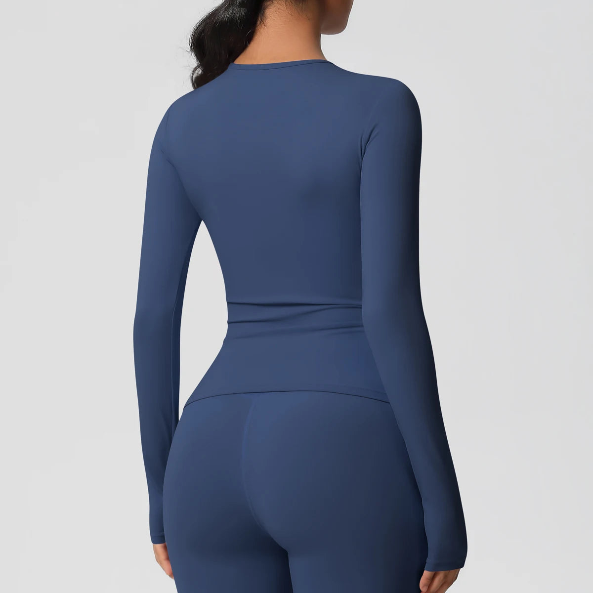Sneldrogende Sporttop met Lange Mouwen