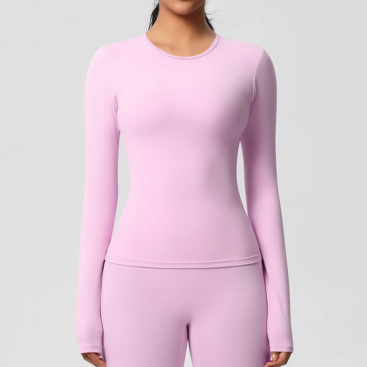 Sneldrogende Sporttop met Lange Mouwen