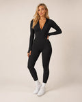 Thermische Sport Jumpsuit met Lange Mouwen