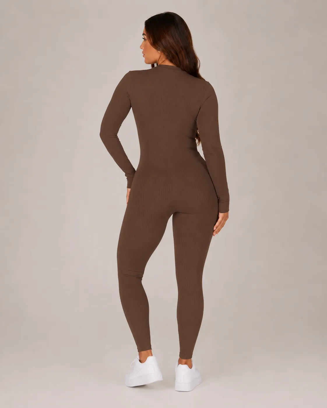 Thermische Sport Jumpsuit met Lange Mouwen